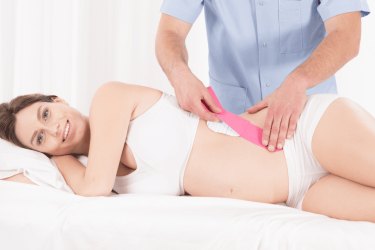 kinesiotaping, czyli plastrowanie w ciąży